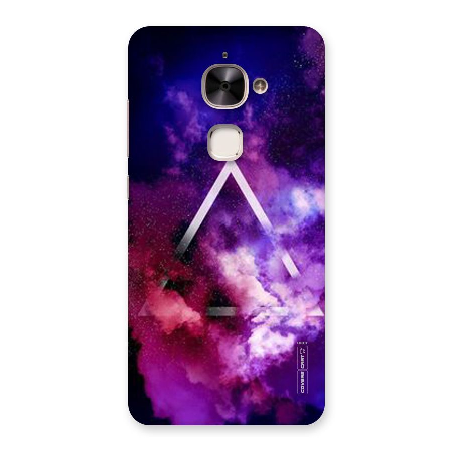 Galaxy Smoke Hues Back Case for Le 2
