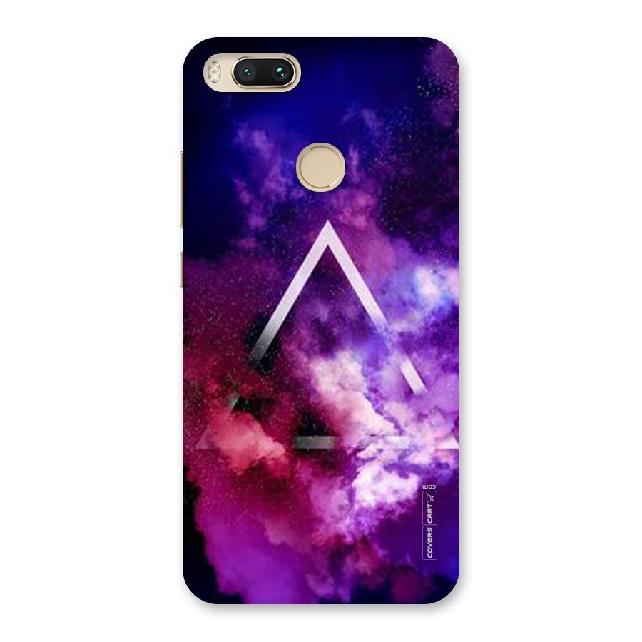 Galaxy Smoke Hues Back Case for Mi A1