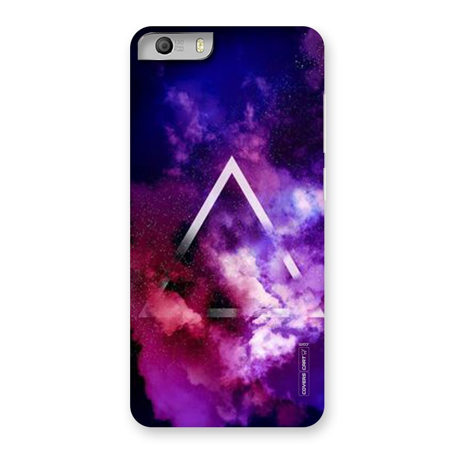 Galaxy Smoke Hues Back Case for Micromax Canvas Knight 2