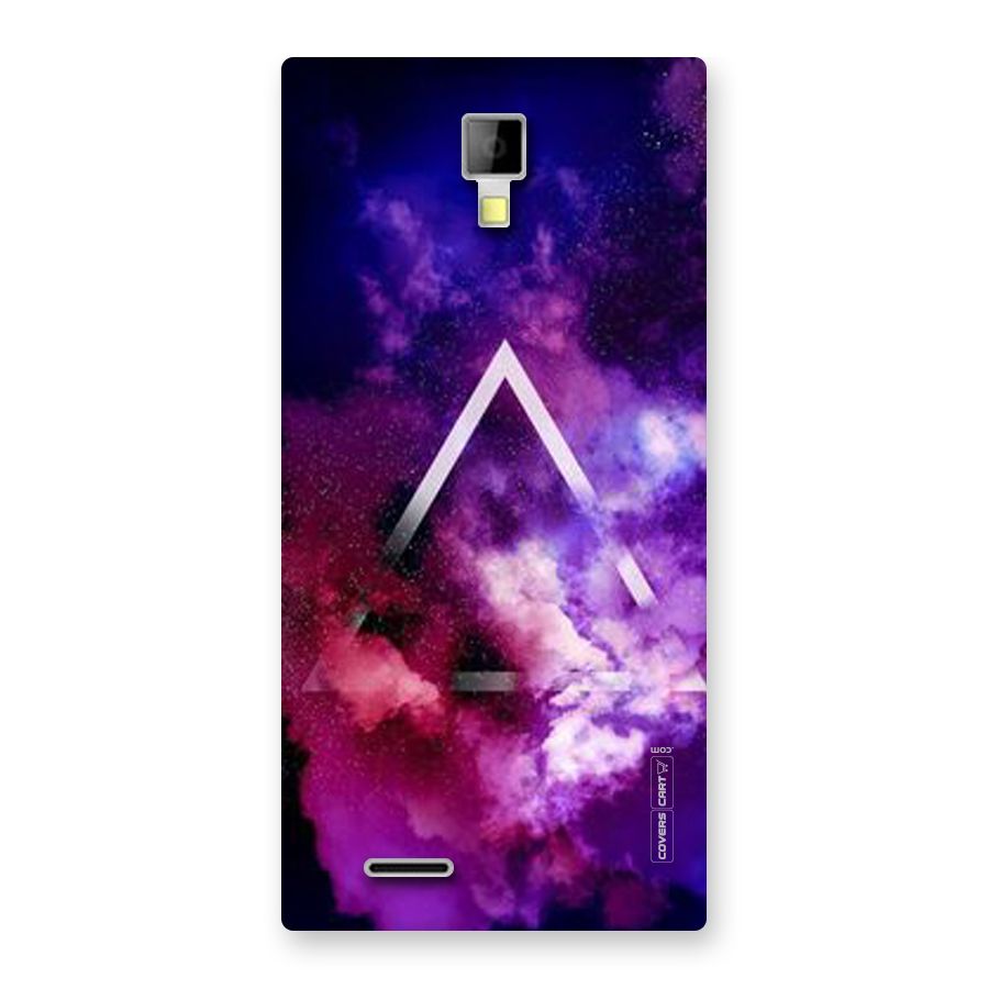 Galaxy Smoke Hues Back Case for Micromax Canvas Xpress A99