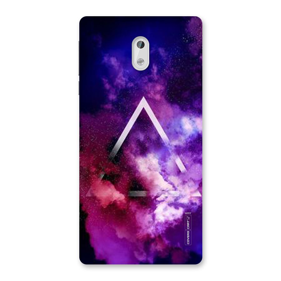 Galaxy Smoke Hues Back Case for Nokia 3