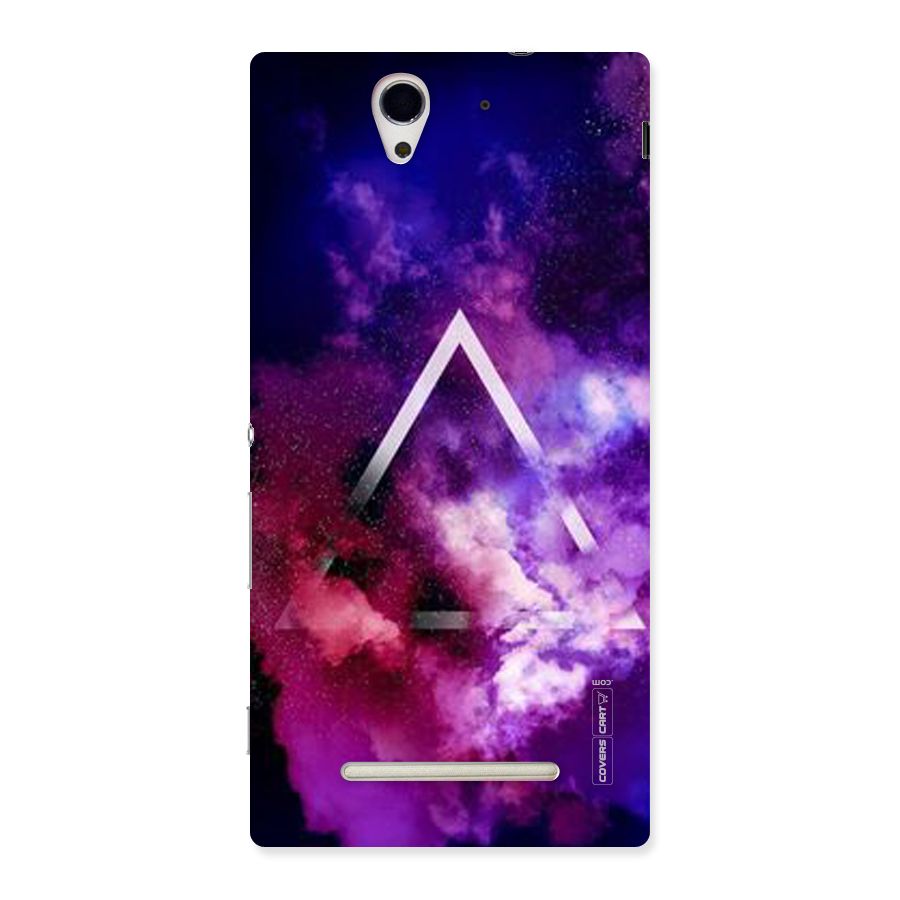 Galaxy Smoke Hues Back Case for Sony Xperia C3