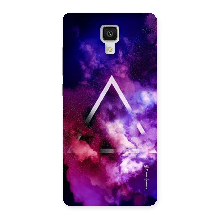 Galaxy Smoke Hues Back Case for Xiaomi Mi 4
