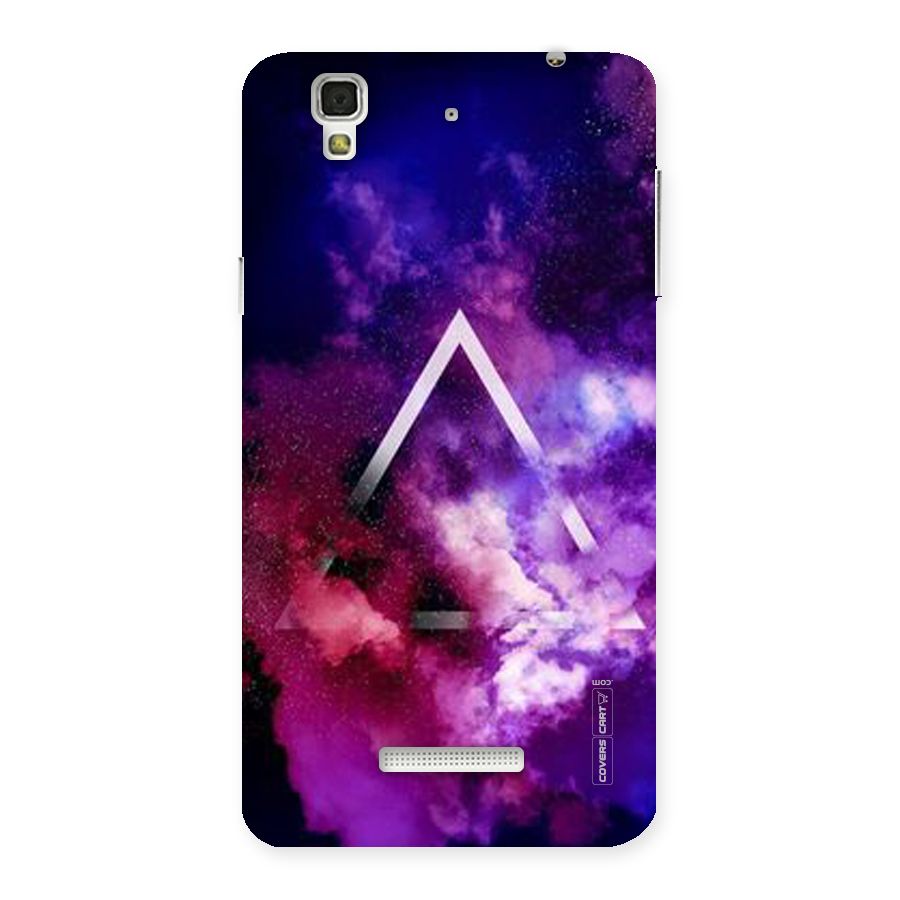 Galaxy Smoke Hues Back Case for YU Yureka Plus