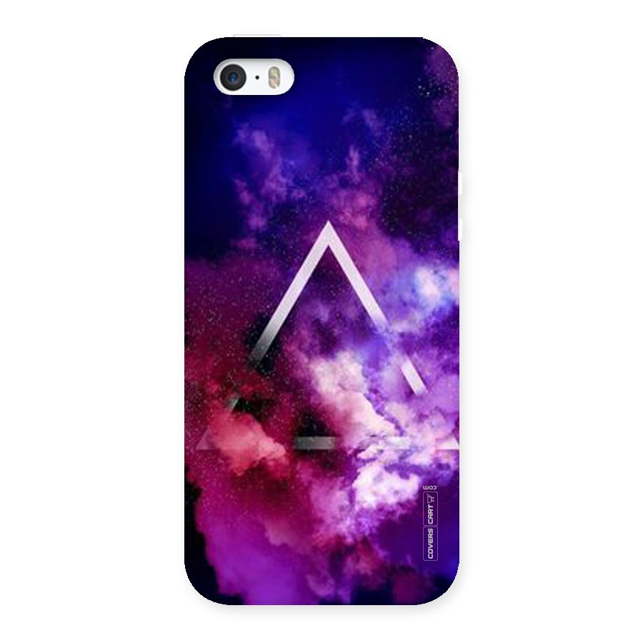 Galaxy Smoke Hues Back Case for iPhone SE