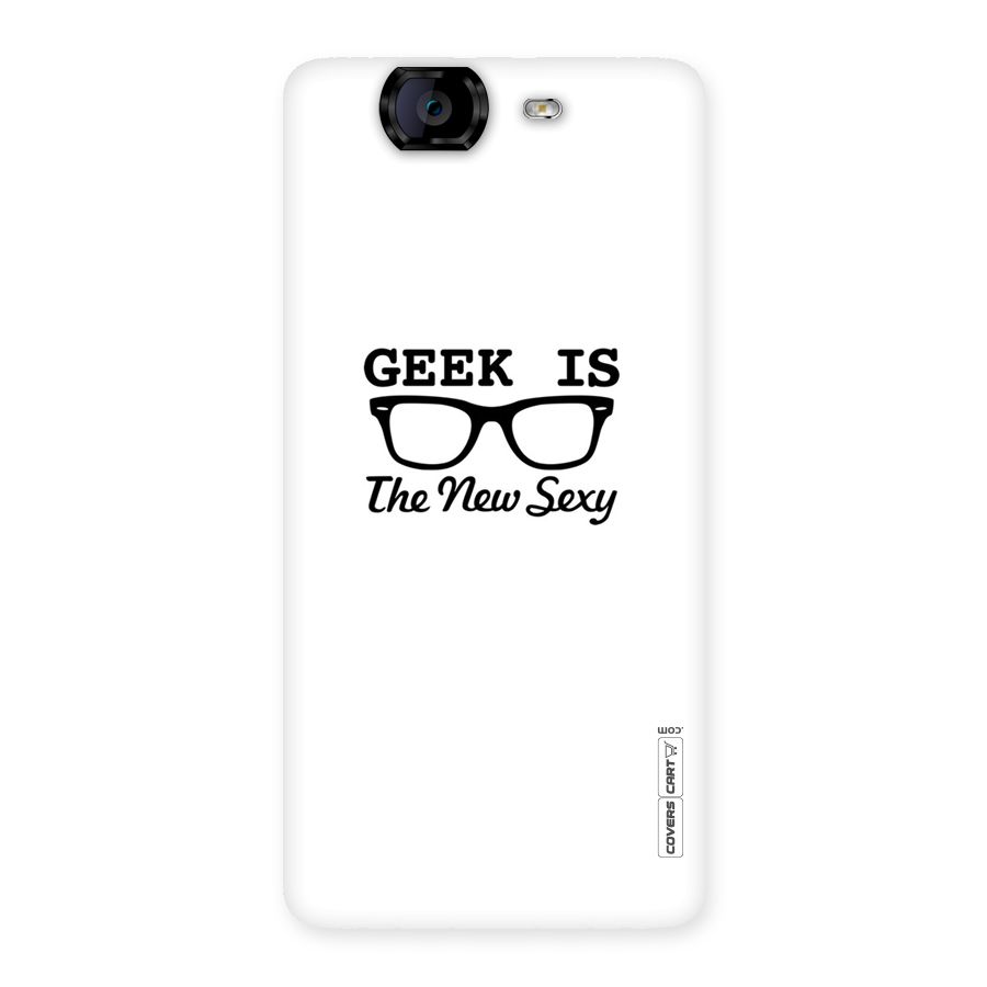 Geek Is The New Sexy Back Case for Canvas Knight A350