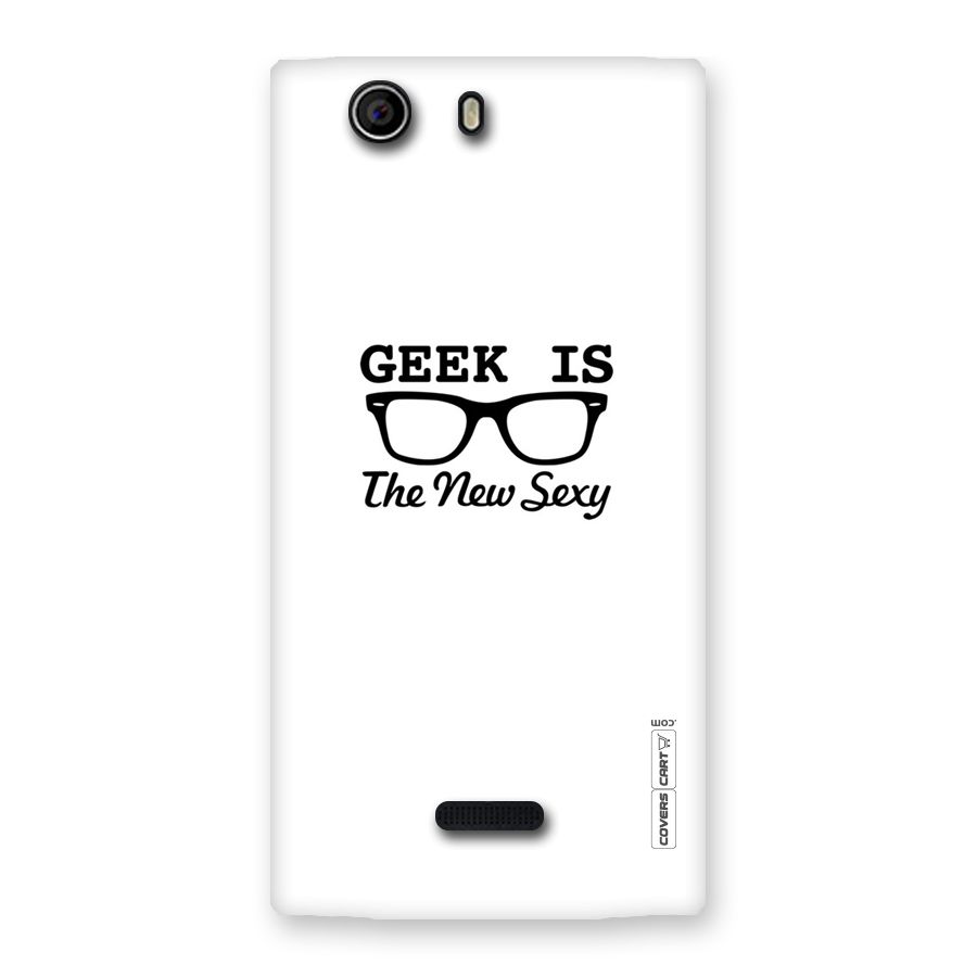 Geek Is The New Sexy Back Case for Canvas Nitro 2 E311