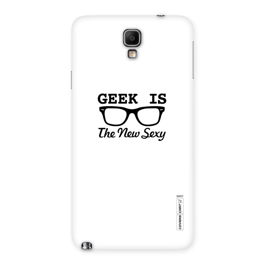 Geek Is The New Sexy Back Case for Galaxy Note 3 Neo