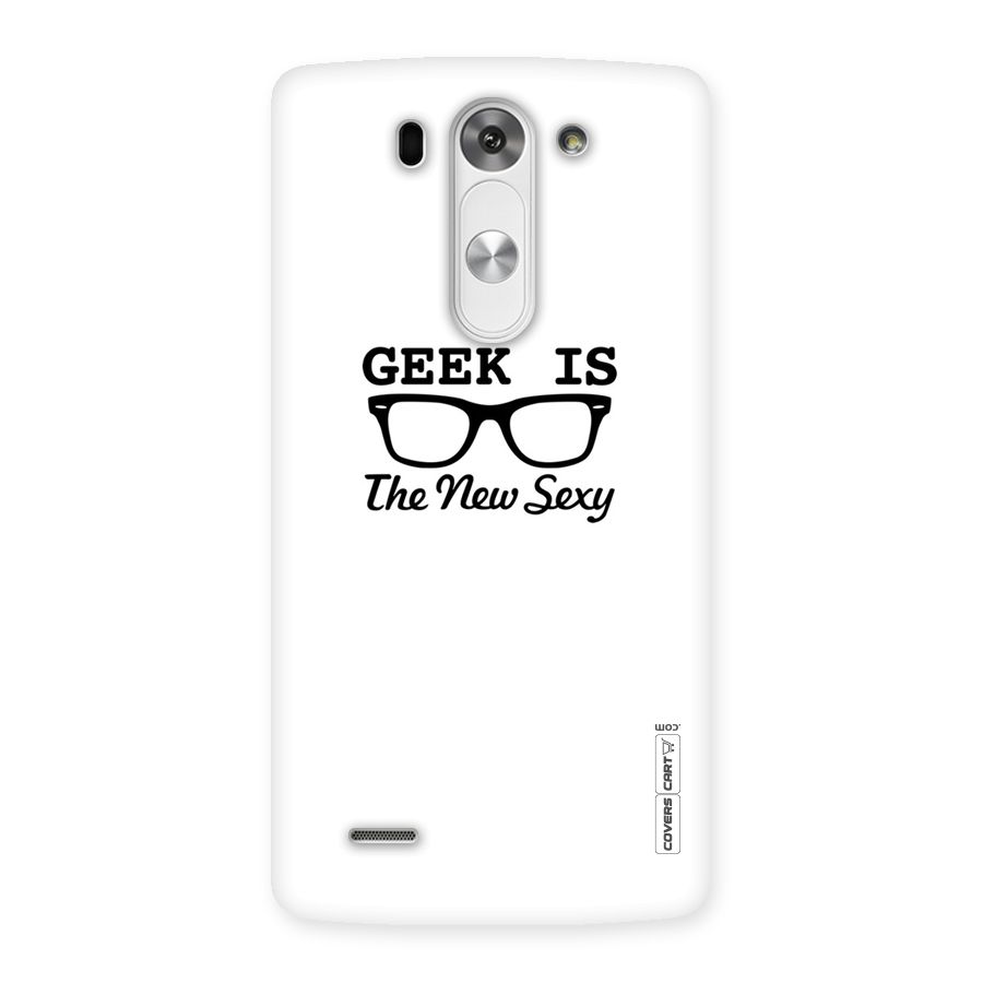 Geek Is The New Sexy Back Case for LG G3 Beat