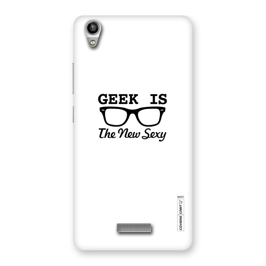 Geek Is The New Sexy Back Case for Lava-Pixel-V1