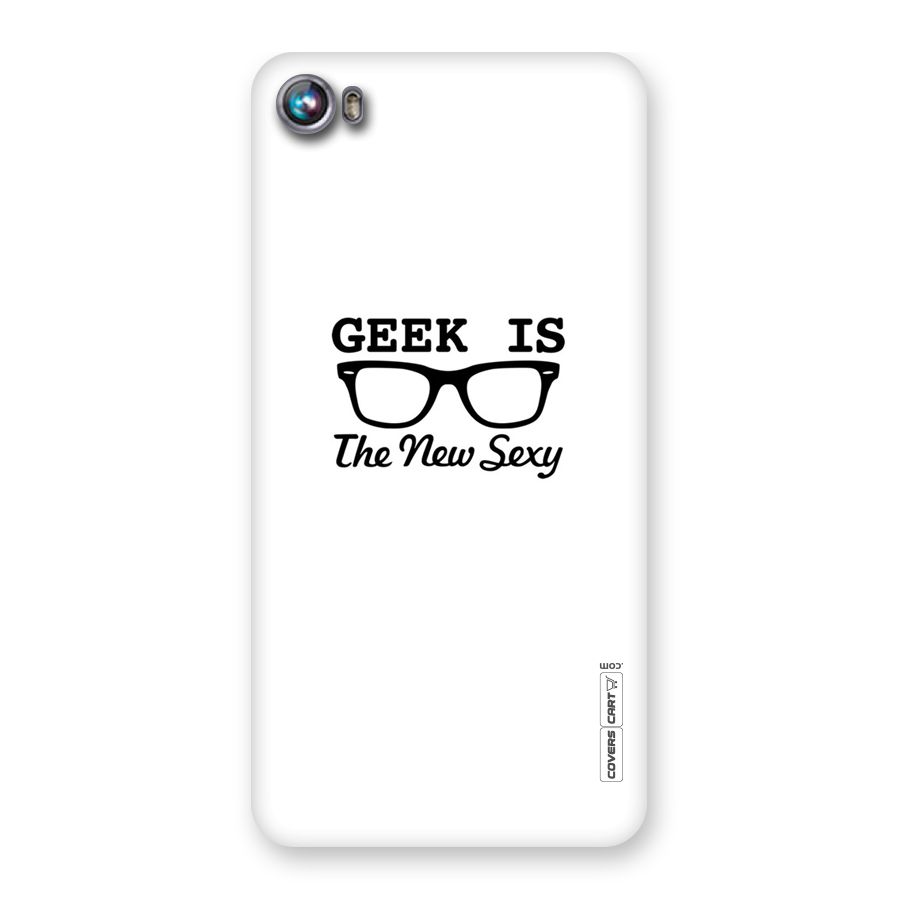 Geek Is The New Sexy Back Case for Micromax Canvas Fire 4 A107