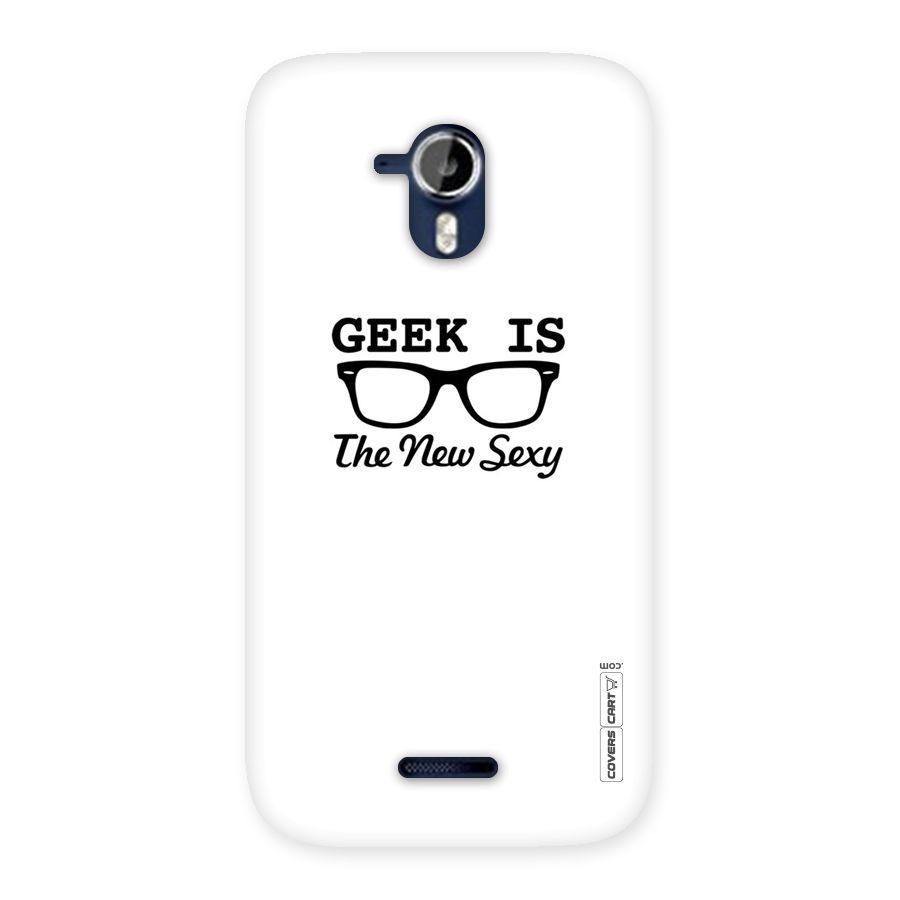 Geek Is The New Sexy Back Case for Micromax Canvas Magnus A117