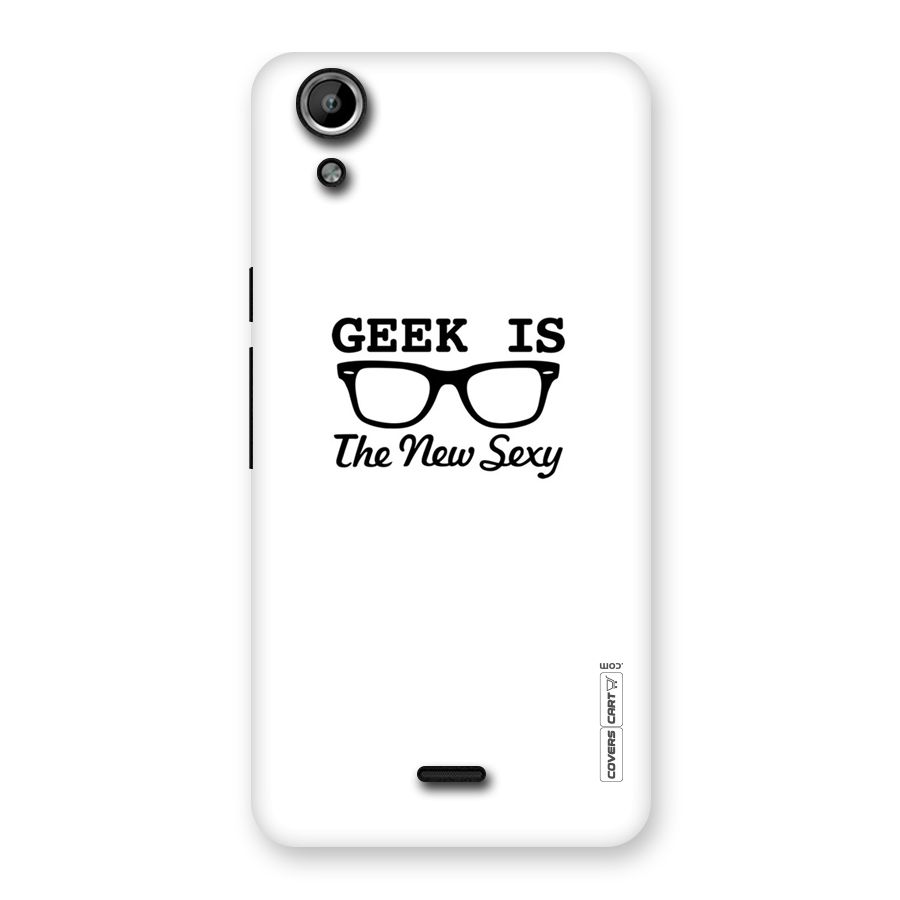 Geek Is The New Sexy Back Case for Micromax Canvas Selfie Lens Q345