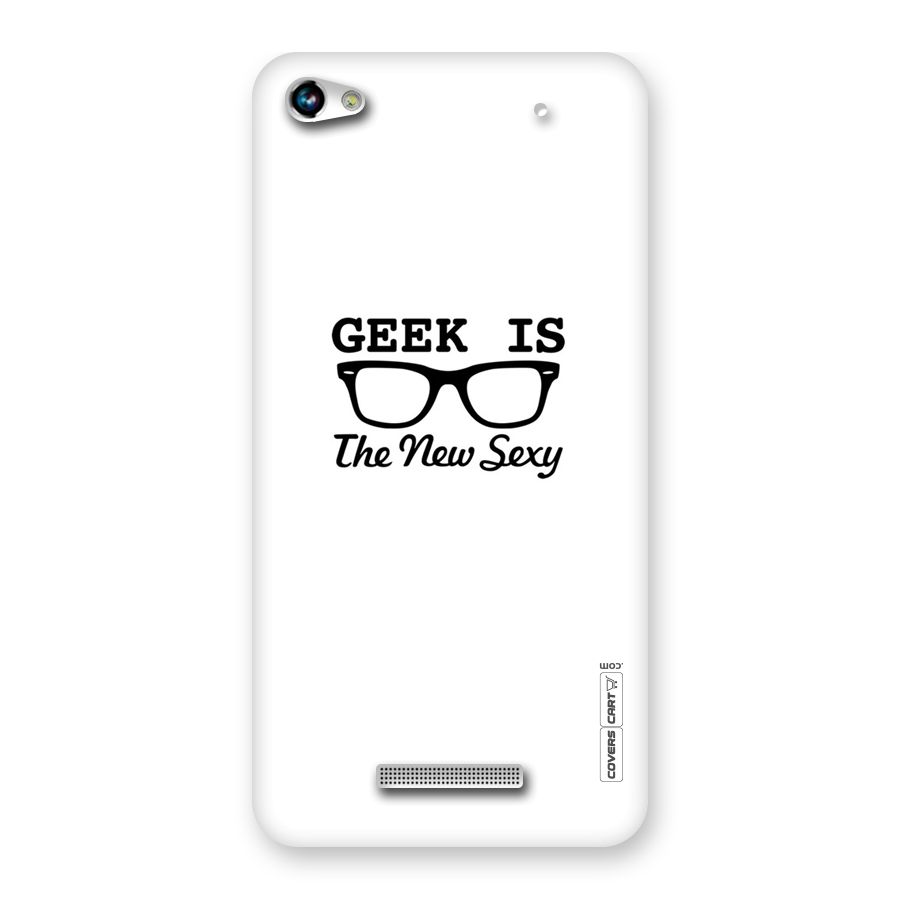 Geek Is The New Sexy Back Case for Micromax Hue 2
