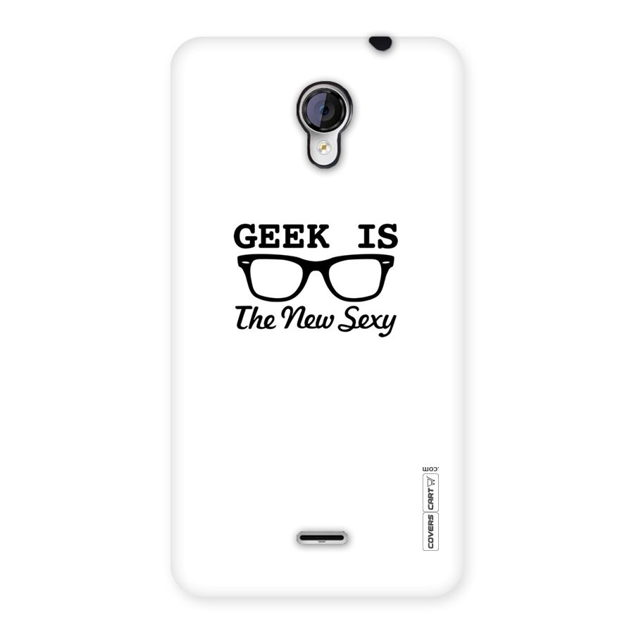 Geek Is The New Sexy Back Case for Micromax Unite 2 A106