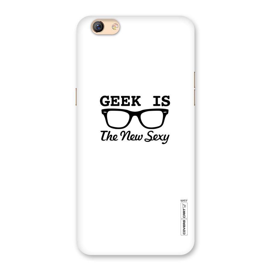 Geek Is The New Sexy Back Case for Oppo F3 Plus