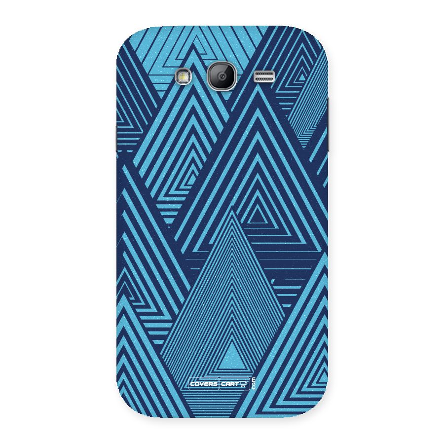 Geometric Blue Print Back Case for Galaxy Grand Neo Plus