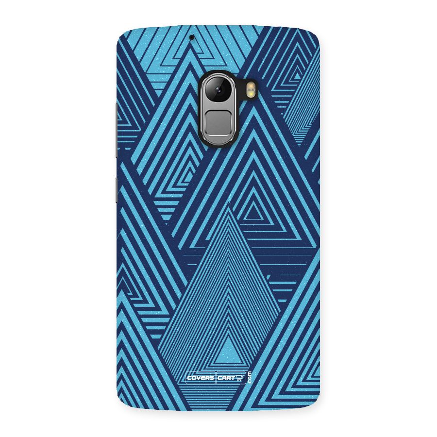 Geometric Blue Print Back Case for Lenovo K4 Note