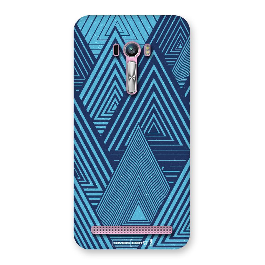 Geometric Blue Print Back Case for Zenfone Selfie