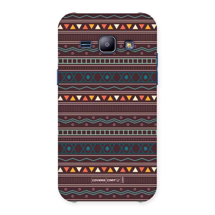 Classic Aztec Pattern Back Case for Galaxy J1