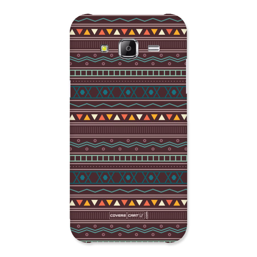 Classic Aztec Pattern Back Case for Galaxy J5