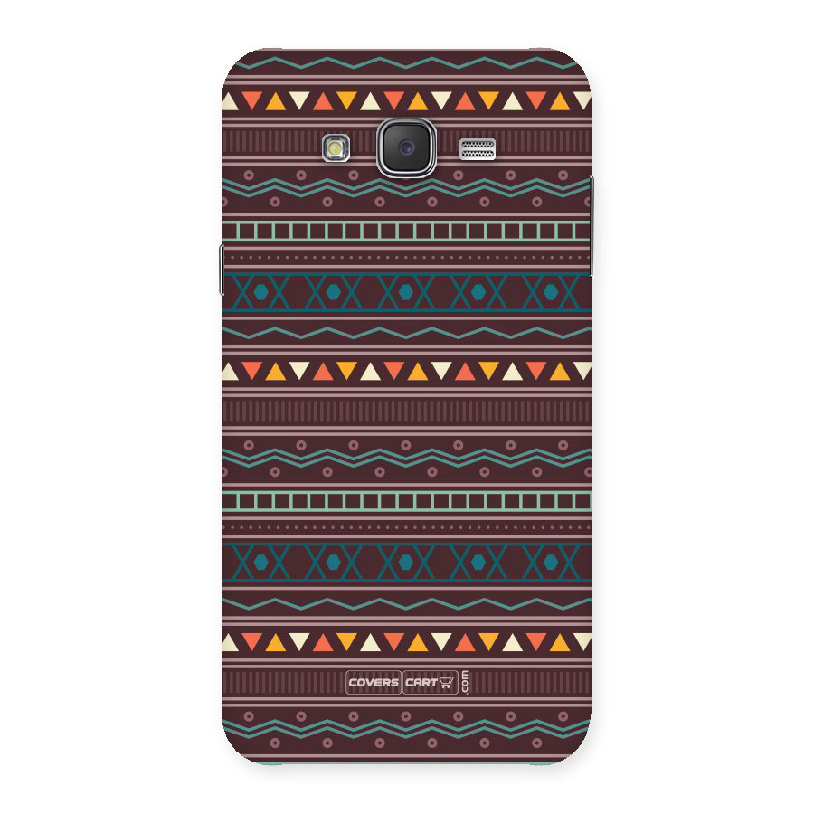 Classic Aztec Pattern Back Case for Galaxy J7