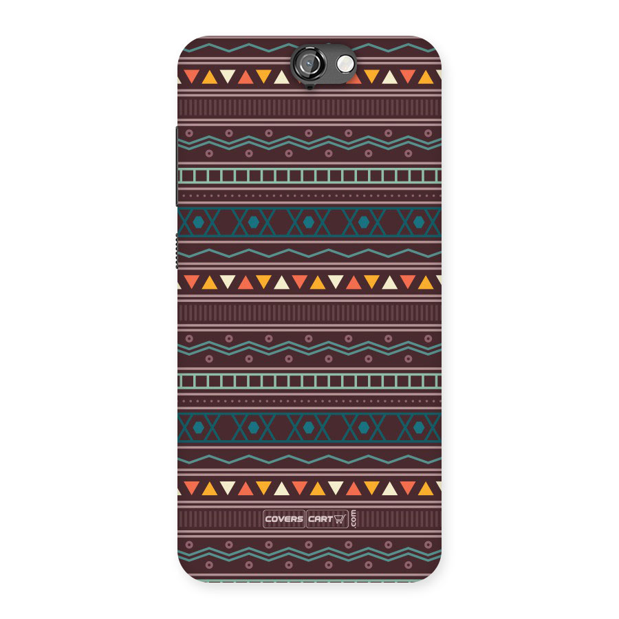 Classic Aztec Pattern Back Case for HTC One A9