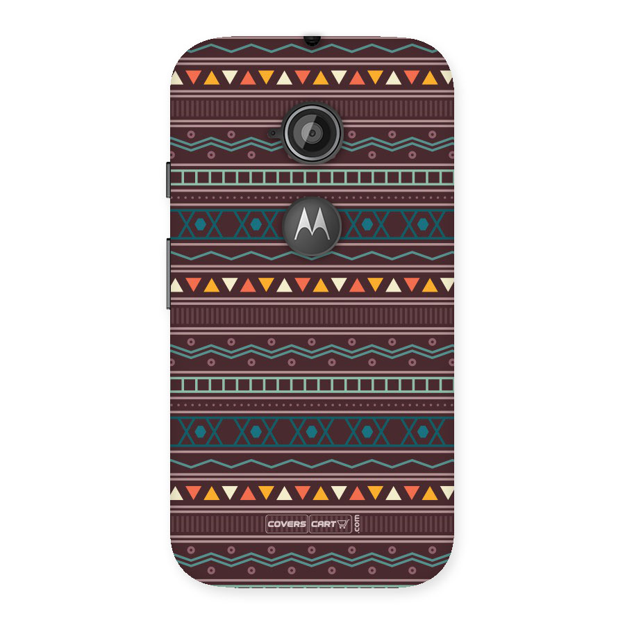 Classic Aztec Pattern Back Case for Moto E 2nd Gen