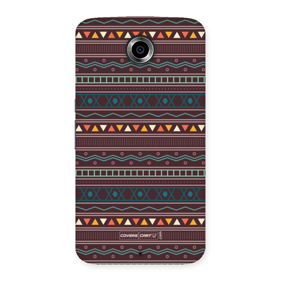 Classic Aztec Pattern Back Case for Nexus 6
