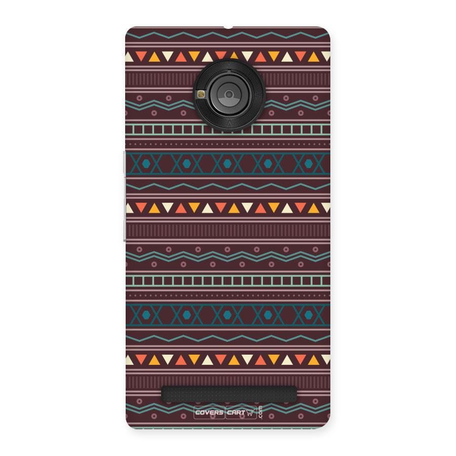 Classic Aztec Pattern Back Case for Yu Yuphoria
