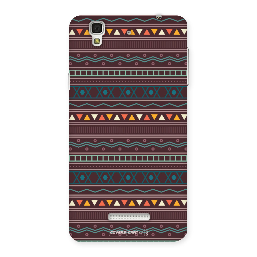 Classic Aztec Pattern Back Case for Yu Yureka