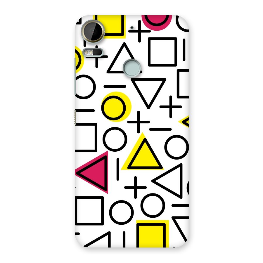 Geometry Pattern Back Case for Desire 10 Pro