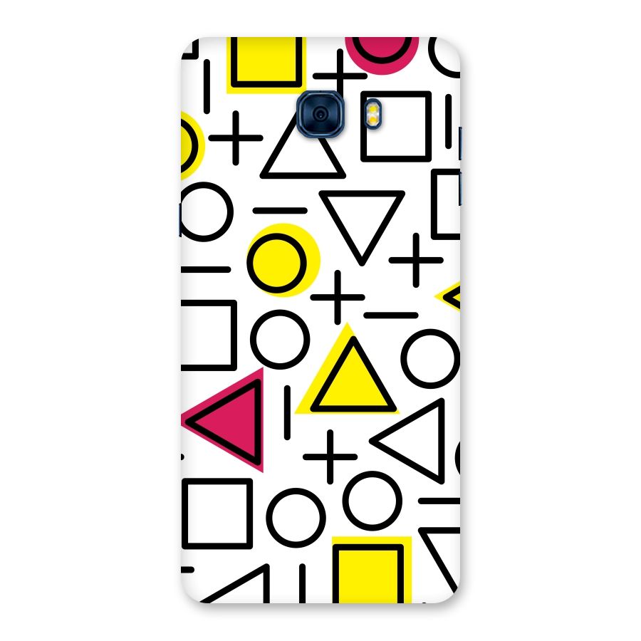 Geometry Pattern Back Case for Galaxy C7 Pro