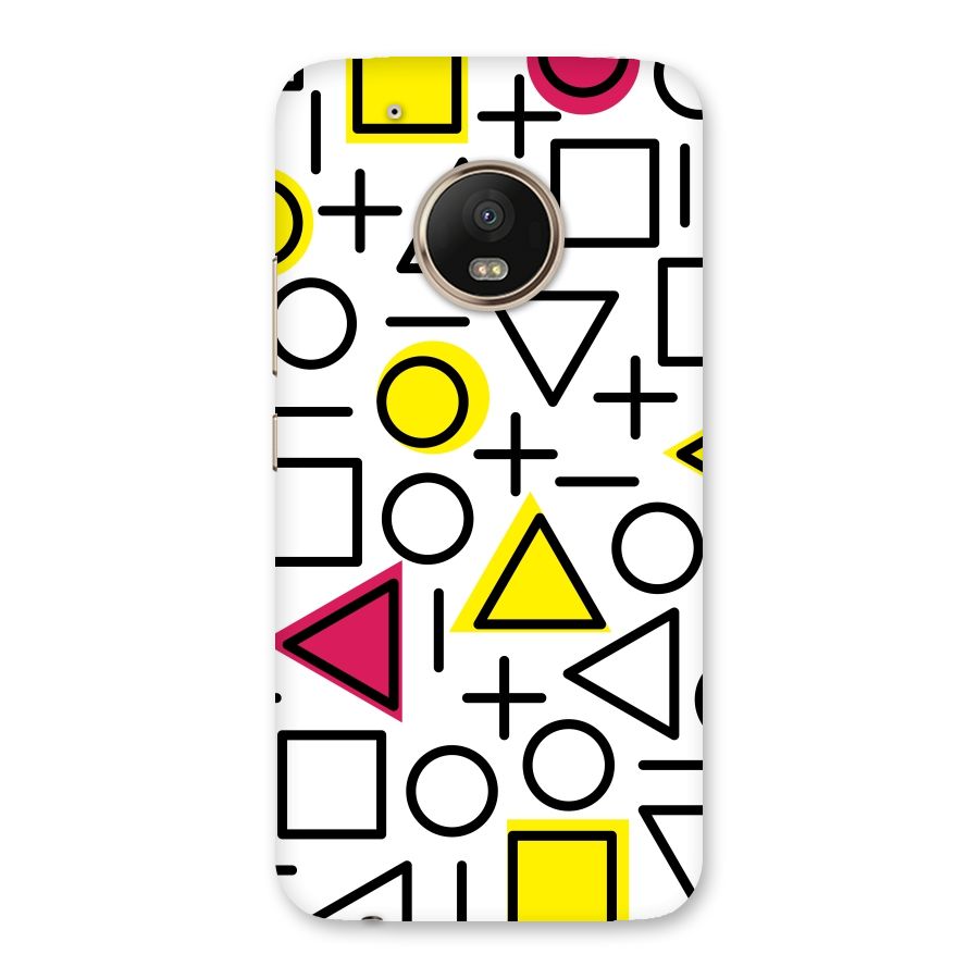 Geometry Pattern Back Case for Moto G5 Plus