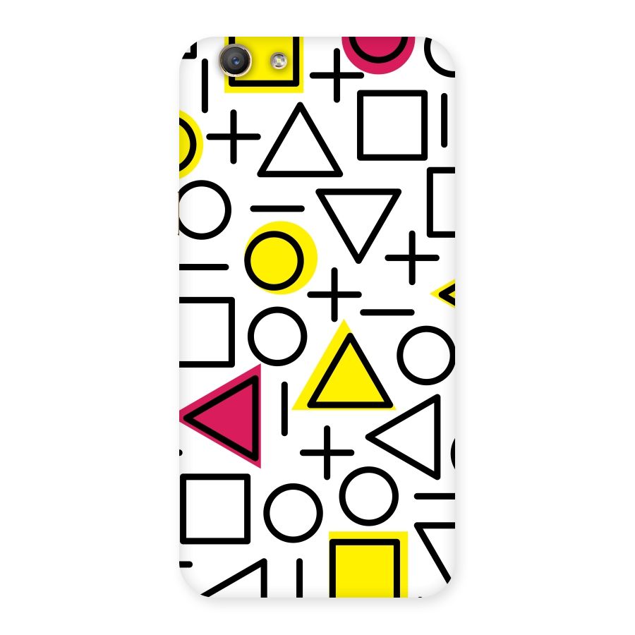 Geometry Pattern Back Case for Oppo F1s