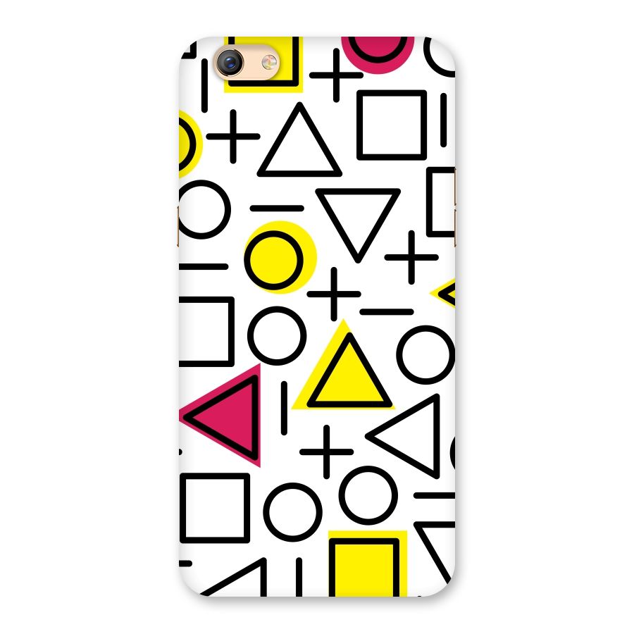 Geometry Pattern Back Case for Oppo F3 Plus