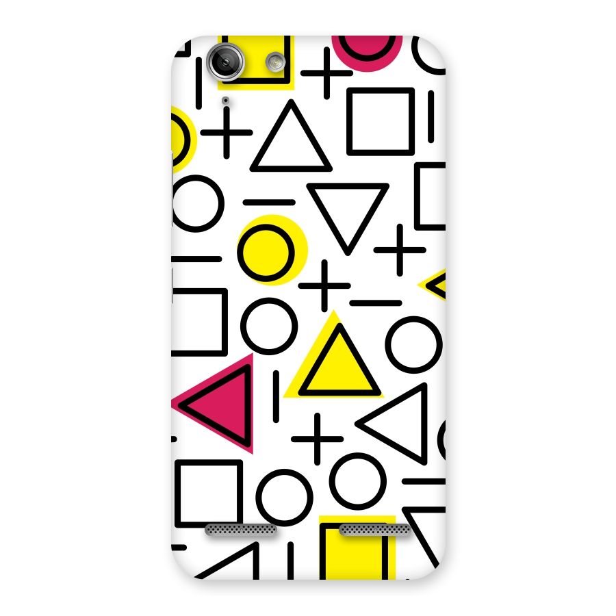 Geometry Pattern Back Case for Vibe K5 Plus