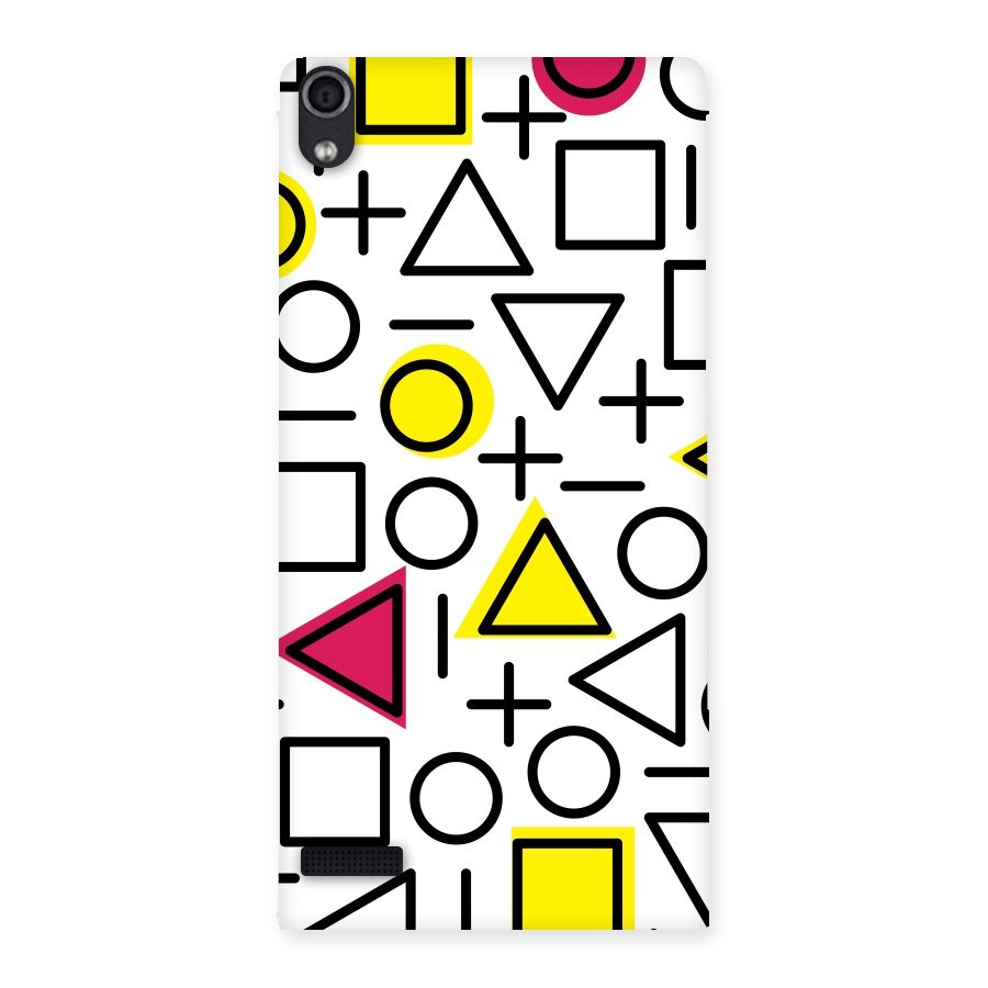 Geometry Pattern Back Case for Ascend P6
