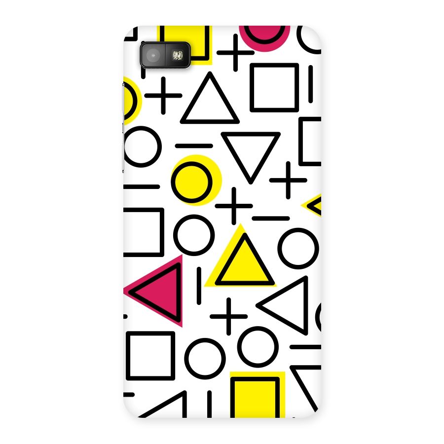 Geometry Pattern Back Case for Blackberry Z10