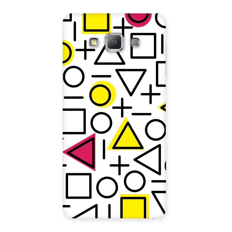 Geometry Pattern Back Case for Galaxy A7