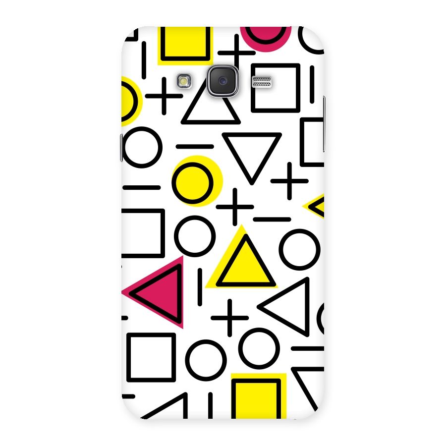Geometry Pattern Back Case for Galaxy J7