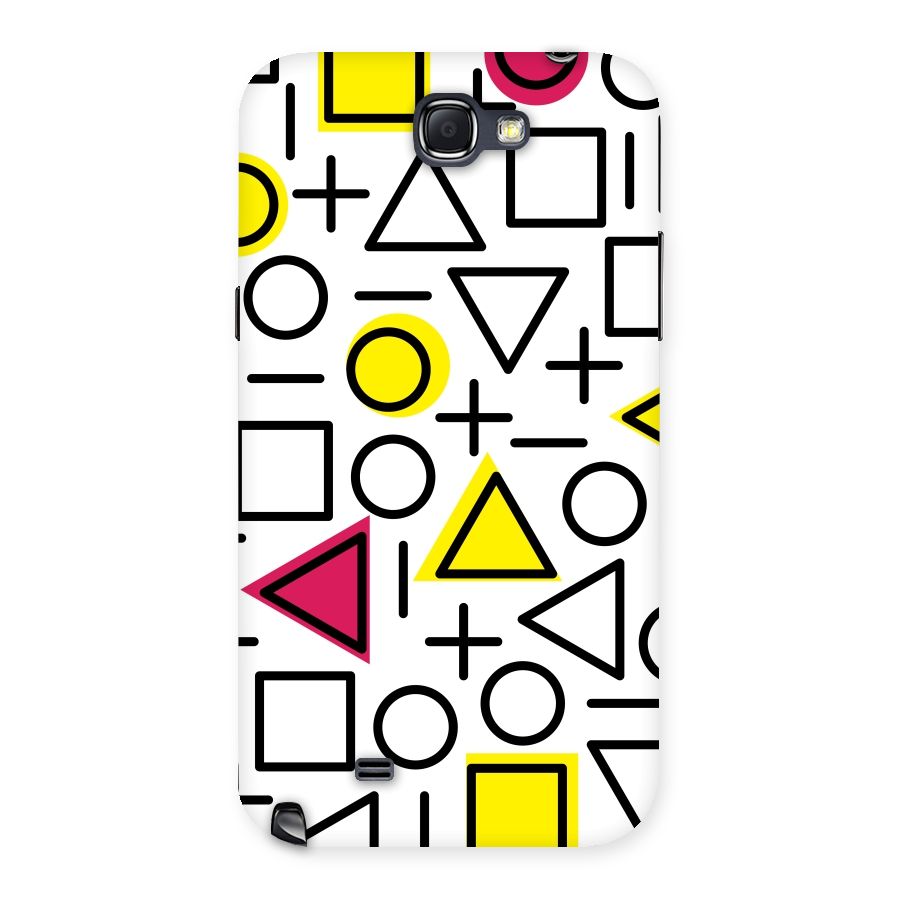 Geometry Pattern Back Case for Galaxy Note 2