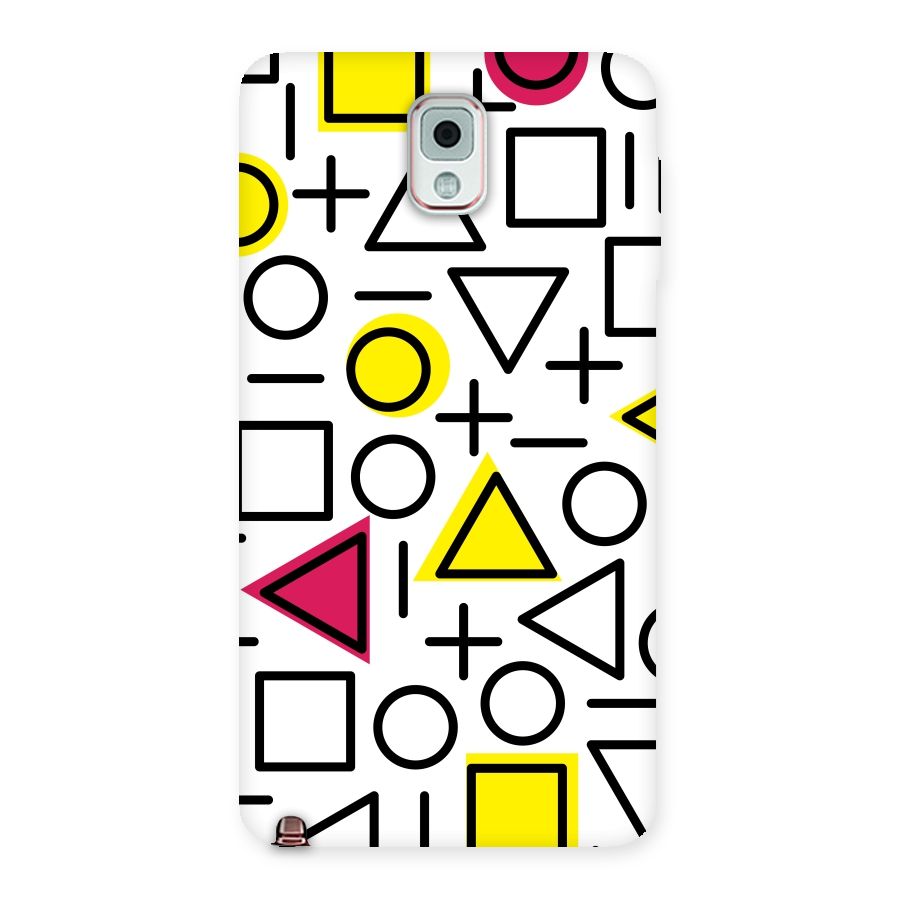 Geometry Pattern Back Case for Galaxy Note 3