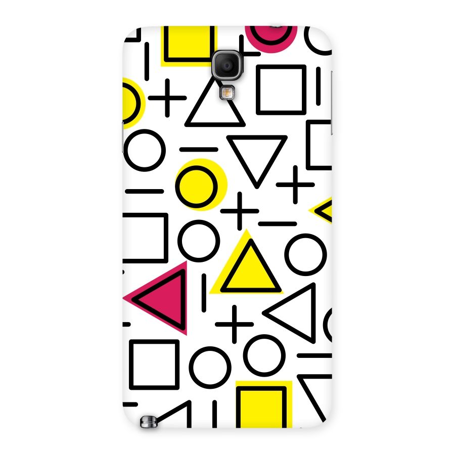 Geometry Pattern Back Case for Galaxy Note 3 Neo