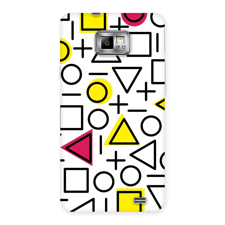 Geometry Pattern Back Case for Galaxy S2