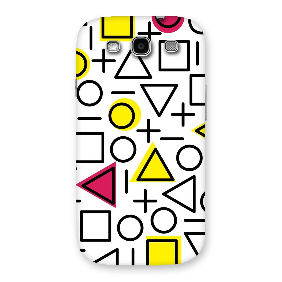 Geometry Pattern Back Case for Galaxy S3