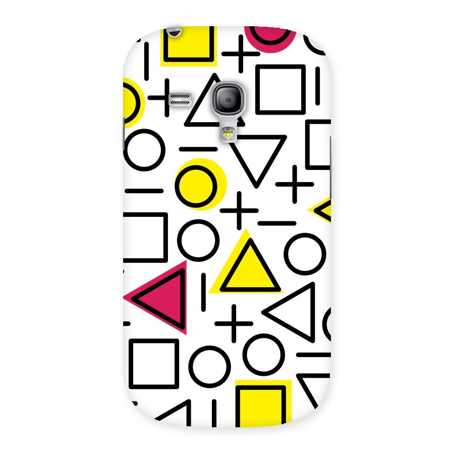 Geometry Pattern Back Case for Galaxy S3 Mini