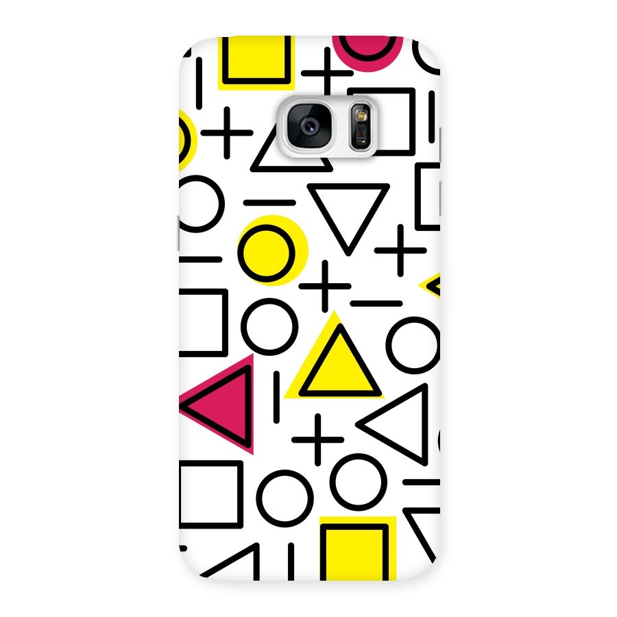 Geometry Pattern Back Case for Galaxy S7 Edge