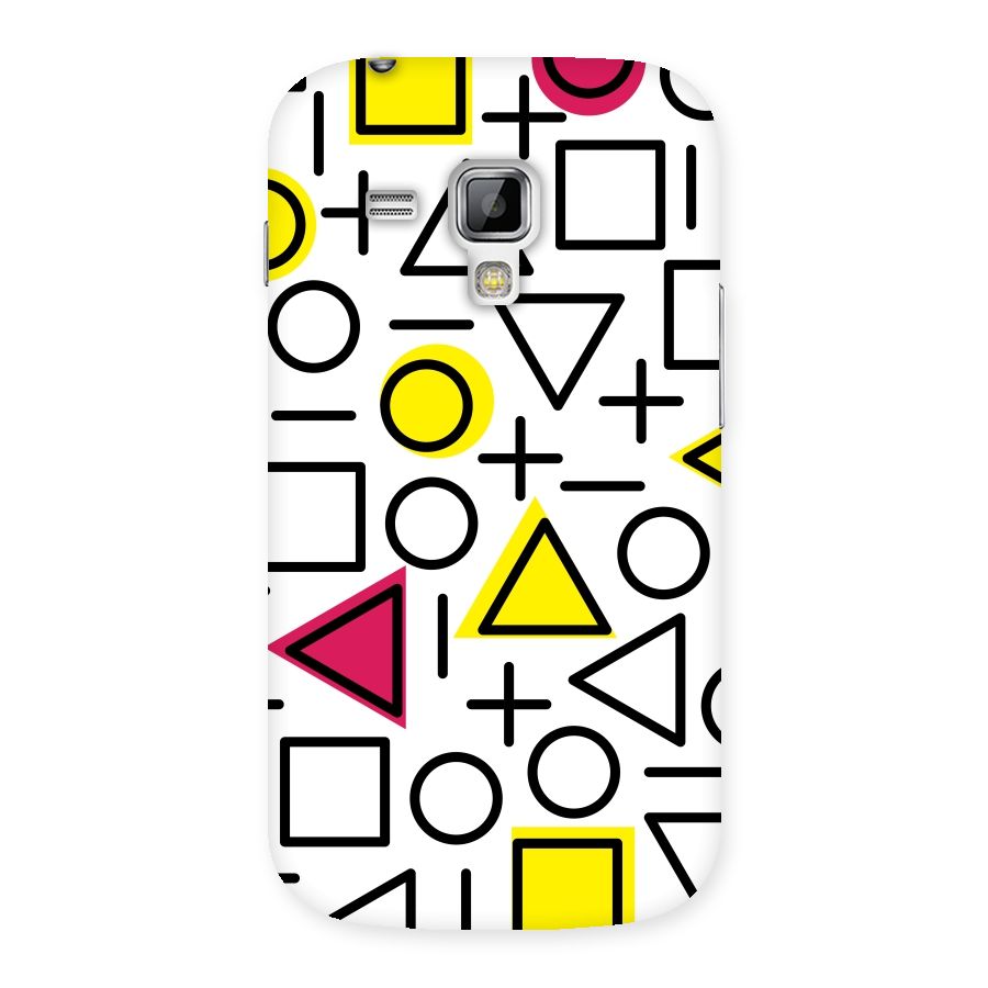 Geometry Pattern Back Case for Galaxy S Duos