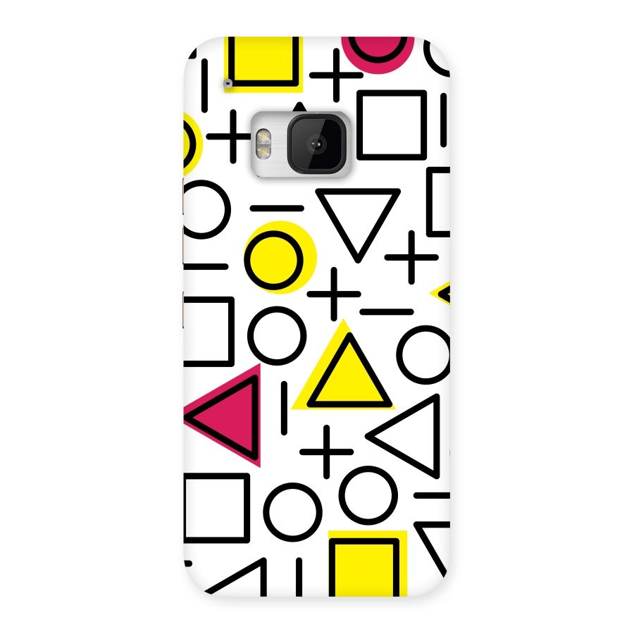 Geometry Pattern Back Case for HTC One M9